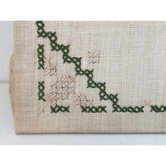 Vintage Cross Stitch Sampler Children’s Room Kids Chores Keep It Neat As Can Be - Picture 4 of 12